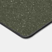 Custom Olive Green Desk Mat - Sleek & Modern Schreibtischunterlage (Ecke)