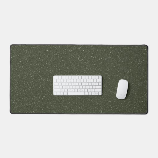 Custom Olive Green Desk Mat - Sleek & Modern Schreibtischunterlage (Tastatur & Maus)