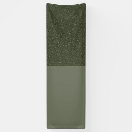 Custom Olive Green Split Banner (Vertikal)