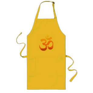 Custom Om Mantra Symbol Mens Womens Unisex Lange Schürze