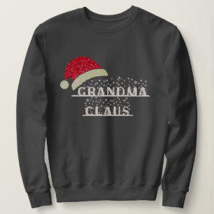 Custom Oma Clause Weihnachten Sweatshirt