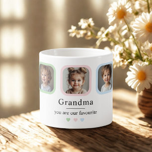 Custom Oma   "Du bist unser Lieblingsgeschenk" Espressotasse