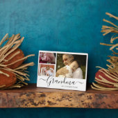 Custom Oma Foto Collage Plaque - Geschenk für Nana Fotoplatte (Seite)