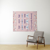 Custom Oma Garden of Liebe Gift Wandteppich (Beispiel (Horizontal))