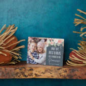 Custom Oma Nickname Mother's Day Foto Fotoplatte (Seite)