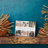 Custom Oma Oma Grandchildren FotoCollage Fotoplatte (Seite)