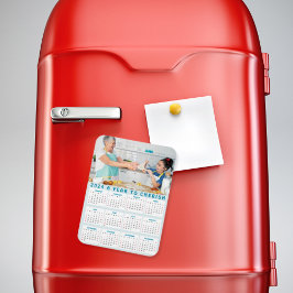 Custom Oma Oma Oma Kids Foto 2024 Jahreskalender Magnet