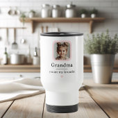 Custom Oma Travel Mug | "Du bist mein Liebling. Reisebecher