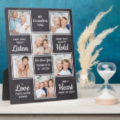 Custom Oma Unique Foto Collage Fotoplatte (Seite)