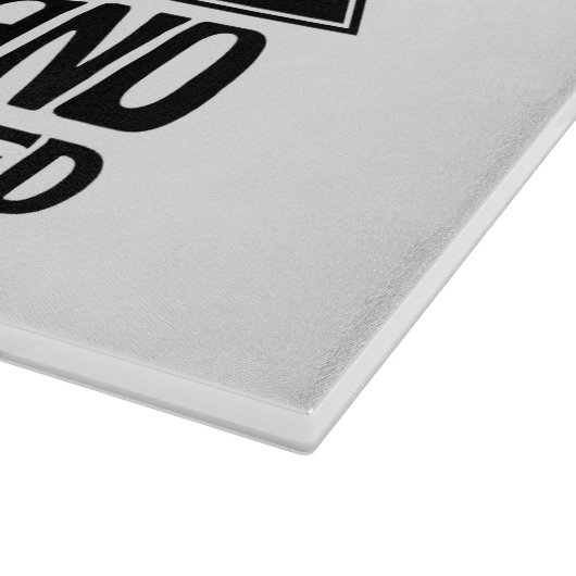 Custom Oma's Kitchen Cutting Board Schneidebrett (Ecke)