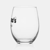 Custom Oma's Sippy Cup Weinglas Ohne Stiel (Links)