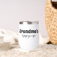 Custom Oma's Sippy Cup Wine Tumbler