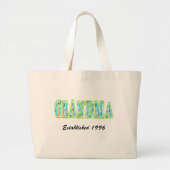 Custom Oma's Tote Bag Jumbo Stoffbeutel (Vorne)