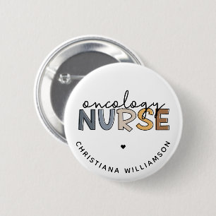 Custom Oncology Nurse Oncology RN Geschenke Button