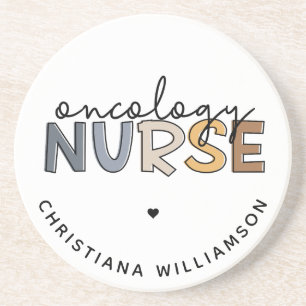 Custom Oncology Nurse Oncology RN Geschenke Getränkeuntersetzer