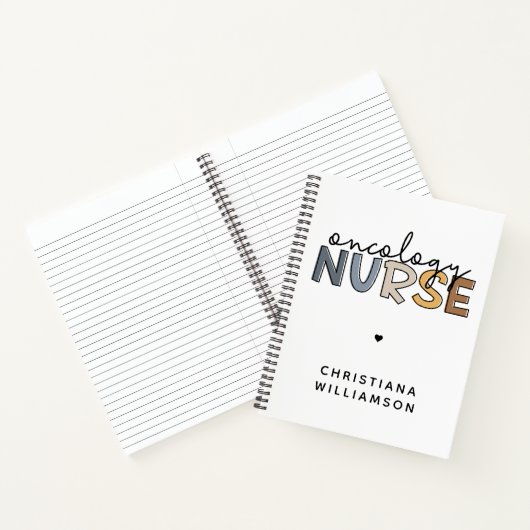 Custom Oncology Nurse Oncology RN Geschenke Notizblock (Innenseite)
