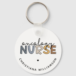 Custom Oncology Nurse Oncology RN Geschenke Schlüsselanhänger