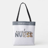 Custom Oncology Nurse Oncology RN Geschenke Tasche (Rückseite)