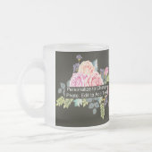 Custom One Foto Artwork Slogan 10 oz Mattglastasse (Links)