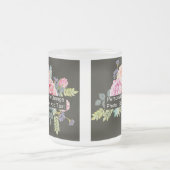 Custom One Foto Artwork Slogan 10 oz Mattglastasse (Mittel)