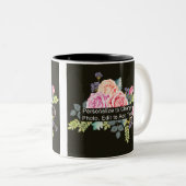 Custom One Foto Artwork Slogan 11 oz Zweifarbige Tasse (VorderseiteRechts)