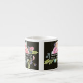 Custom One Foto Artwork Slogan Espressotasse (Vorderseite)