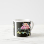 Custom One Foto Artwork Slogan Espressotasse (Vorderseite Rechts)