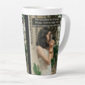 Custom One Foto Artwork Slogan Large Milchtasse (Rechte Ecke)