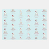 Custom One Jolly Goose December First Birthday Geschenkpapier Set (Vorderseite)