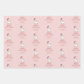 Custom One Jolly Goose December First Birthday Geschenkpapier Set (Vorderseite 2)
