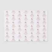 Custom One Jolly Goose December First Birthday Seidenpapier (Vorderseite)