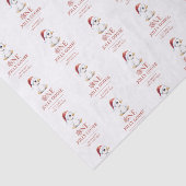 Custom One Jolly Goose December First Birthday Seidenpapier (Ausschnitt)