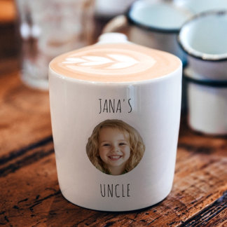 Custom Onkel | Personalisierte Foto-Espressotasse Espressotasse