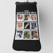 Custom Opa der Mann Mythos Legende 8 Foto Collage Golf Headcover (Rotieren 90)