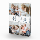 Custom Opa Grandchildren Fotoblock (Rechts)