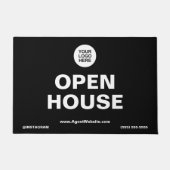 Custom OPEN HOSE Doormat Fußmatte (Vorderseite)
