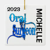 CUSTOM Oralchirurg Keramikornament (Rückseite)