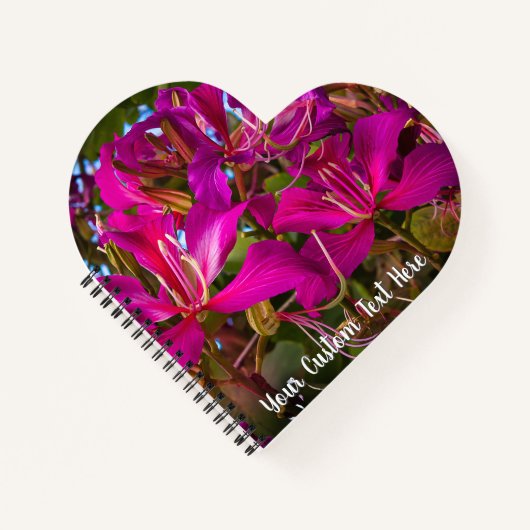 Custom "Orchid Tree" SpiralNotebook Notizblock (Vorderseite)