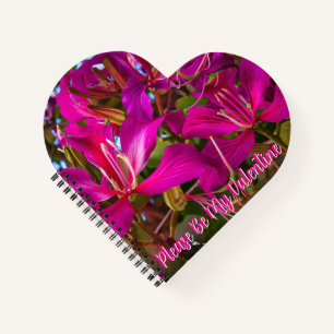 Custom "Orchid Tree" SpiralNotebook Notizblock
