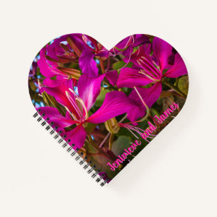 Custom "Orchid Tree" SpiralNotebook Notizblock