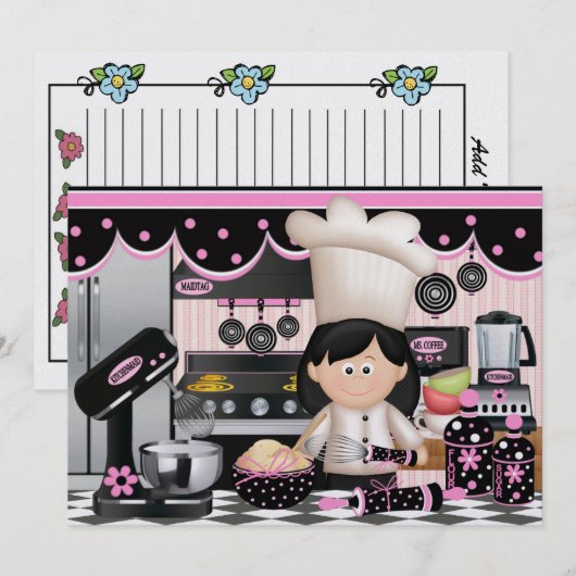 Custom Order #1 - Catering Recicards - SRF (Vorne/Hinten)