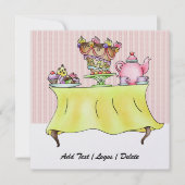 Custom Order # 2 - MEHR KOMMEN! Einladung (Vorderseite)