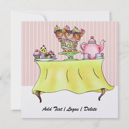 Custom Order # 2 - MEHR KOMMEN! Einladung (Vorderseite)