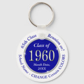 Custom Order Class of 1954 Class Wiedersehen Gifts Schlüsselanhänger (Vorderseite)