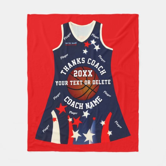 Custom Order NetBall Blanket Fleecedecke (Vorderseite)