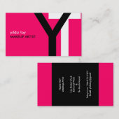 CUSTOM ORDER - YILDIZ TOP VISITENKARTE (Vorne/Hinten)