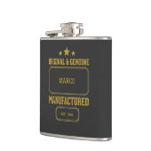 Custom Original & Genuine Birthday Flachmann (Links)