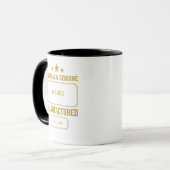 Custom Original & Genuine Birthday Tasse (Vorderseite Links)