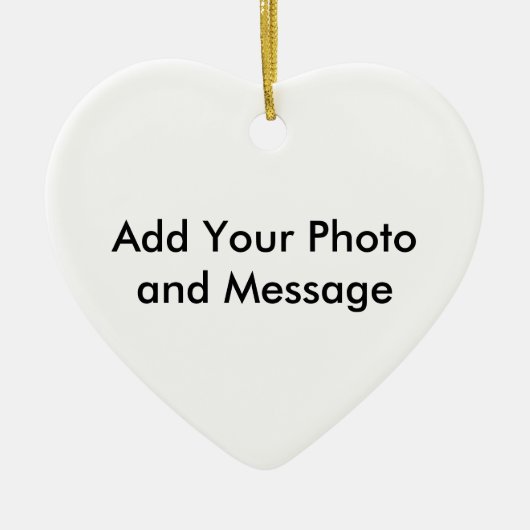 Custom Ornament Heart (Vorne)