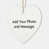 Custom Ornament Heart (Links)